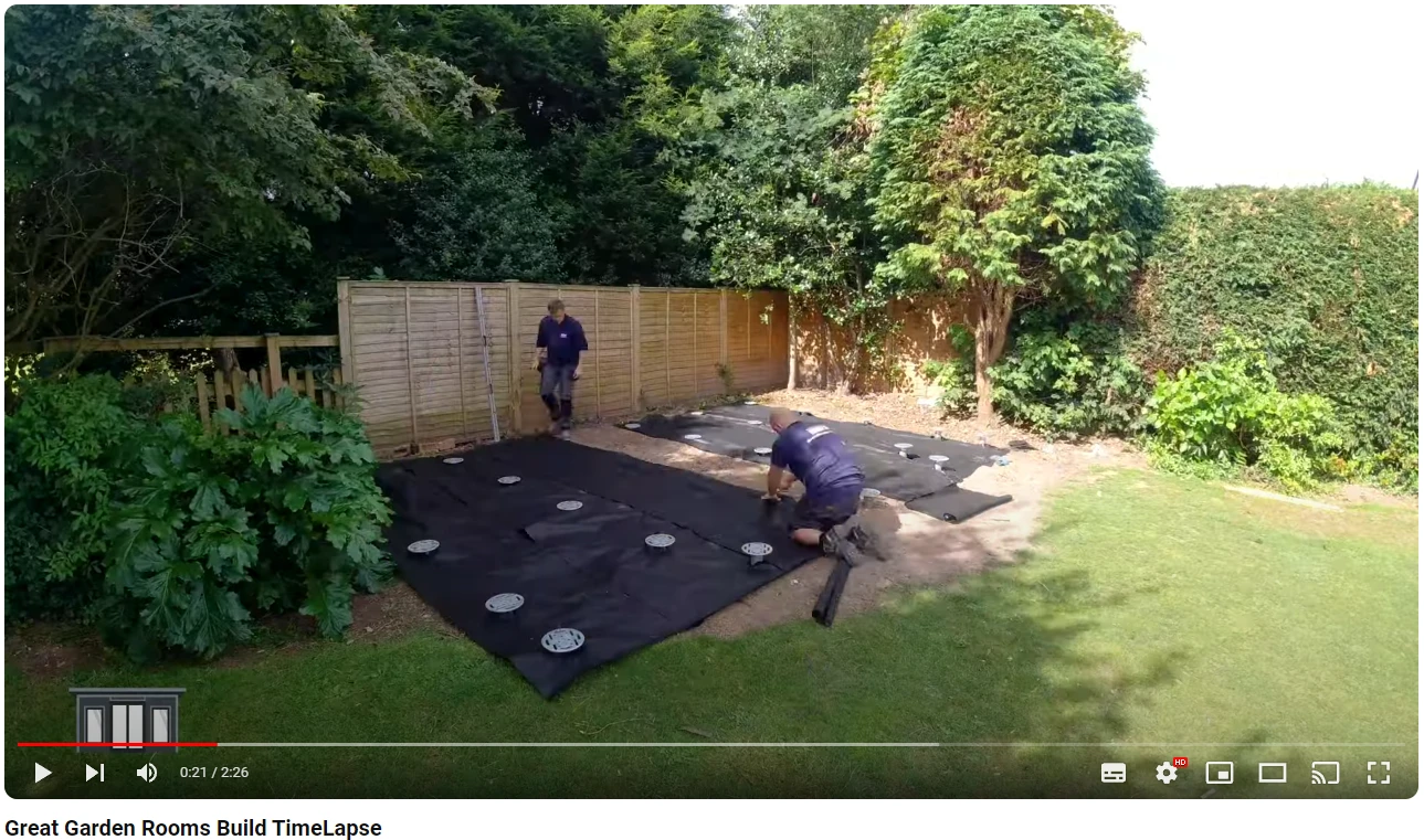 Great Garden Rooms Timelapse